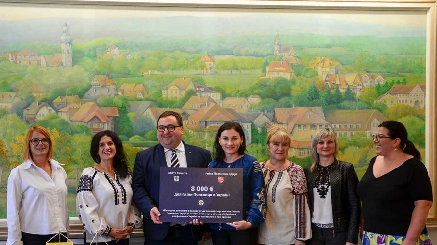 Партнерство гміни Поляниця-Здруй з українським містом Поляниця