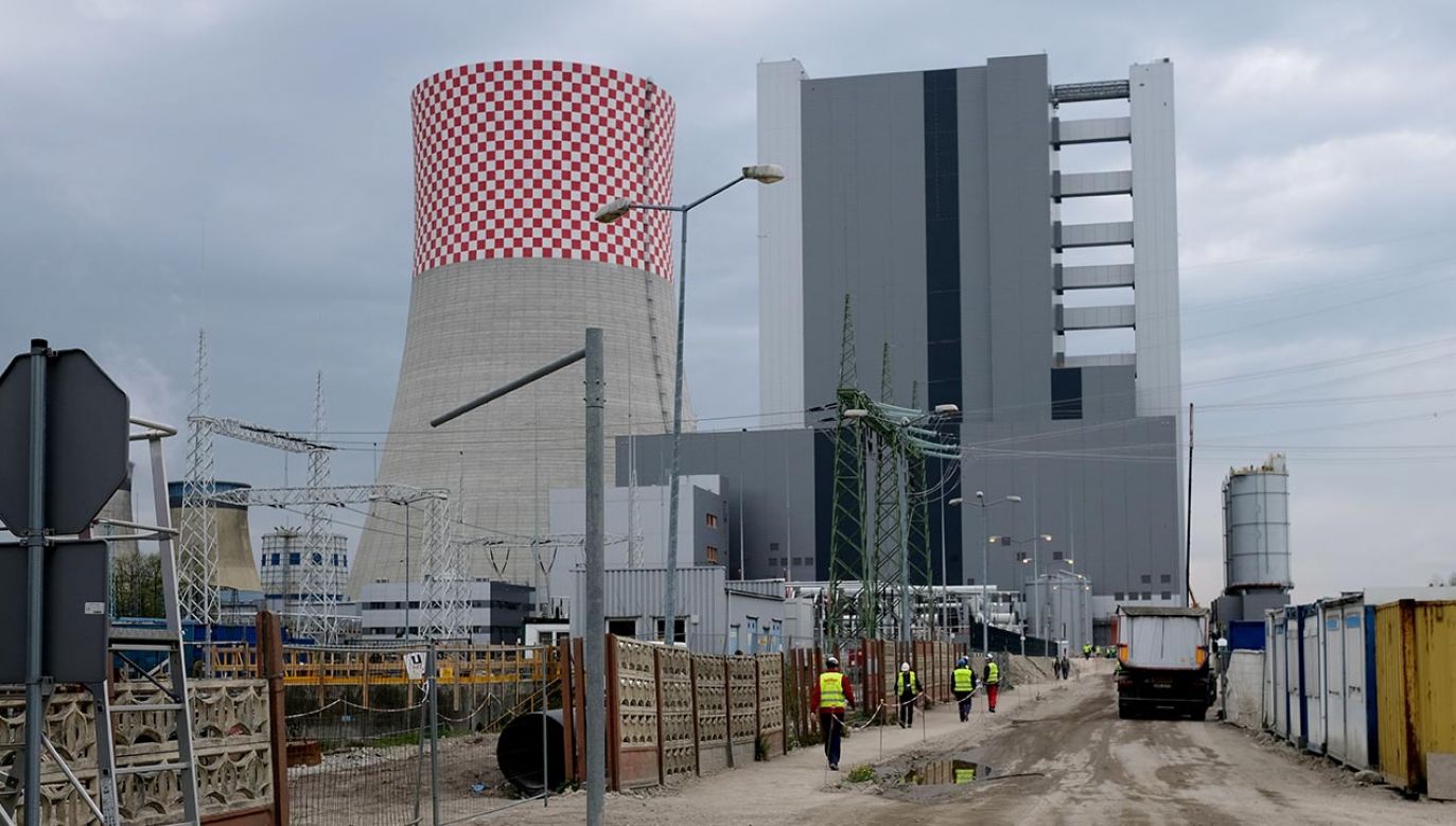 Spór dotyczył budowy bloku energetycznego w Jaworznie (fot. PAP/Andrzej Grygiel)