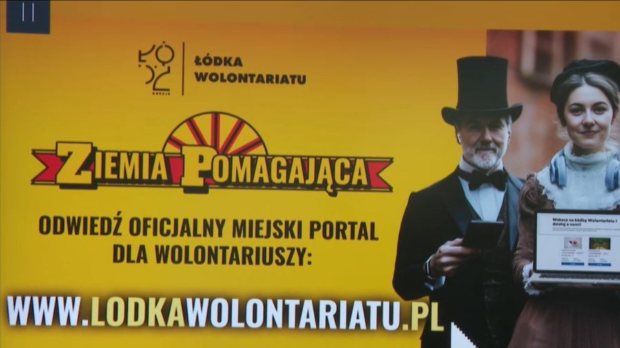 Łódka wolontariatu, czyli aplikacja dla ludzi chcących pomagać/Fot. TVP3 Łódź