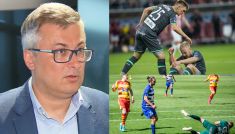 Marcin Stefański, Ekstraklasa (fot. TVP/Getty)
