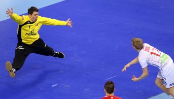 Sławomir Szmal rozegrał w reprezentacji Polski 298 meczów (fot. Getty Images) Sławomir Szmal: mecz Polska – Norwegia w MĘ 2016 (fot. Getty Images)