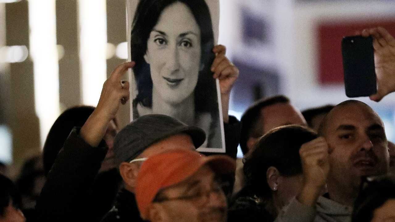 Daphne Caruana Galizia zginęła w eksplozji (fot. PAP/EPA/DOMENIC AQUILINA) Daphne Caruana Galizia zginęła w eksplozji (fot. PAP/EPA/DOMENIC AQUILINA)