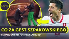 Lewandowski sportowcem roku (fot. TVP/Getty)
