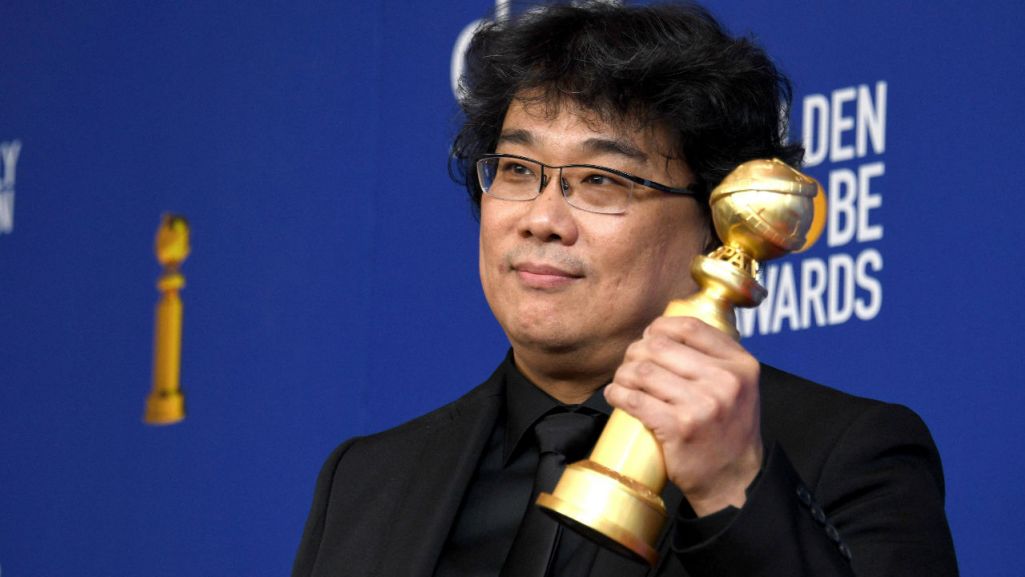 Reżyser filmu „Parasite” Bong Joon-ho (fot. PAP/EPA/CHRISTIAN MONTERROSA)