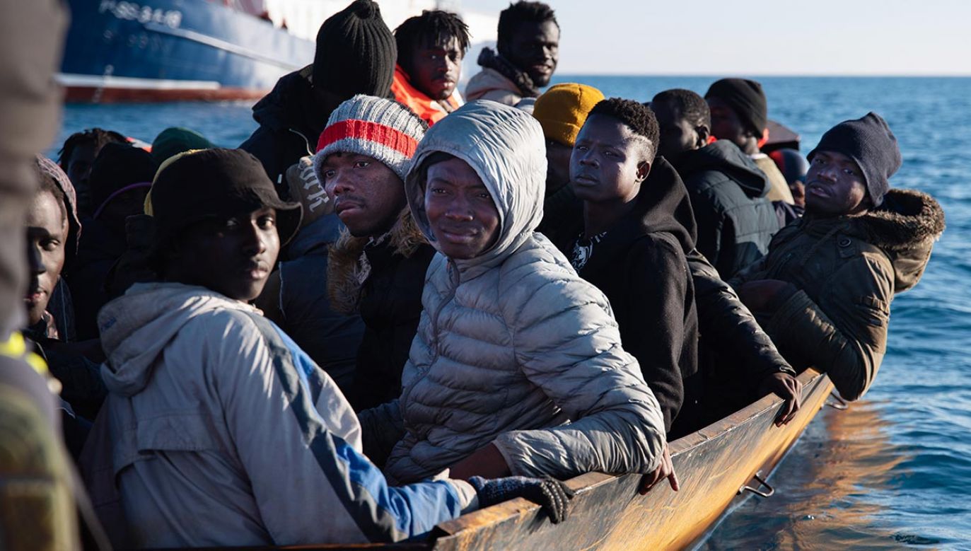W ciągu ostatniej doby dotarło do Włoch prawie 5 tysięcy migrantów (fot. Ximena Borrazas/SOPA Images/LightRocket via Getty Images)