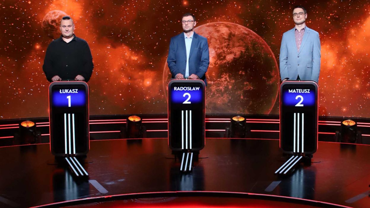 Finaliści 9. odcinka 150. edycji: Łukasz, Radosław i Mateusz.