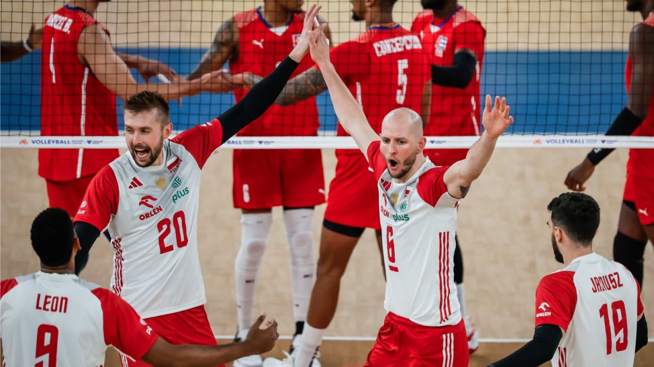 Tabela Ligi Narodów siatkarzy 2024. Na którym miejscu reprezentacja Polski w siatkówce mężczyzn
