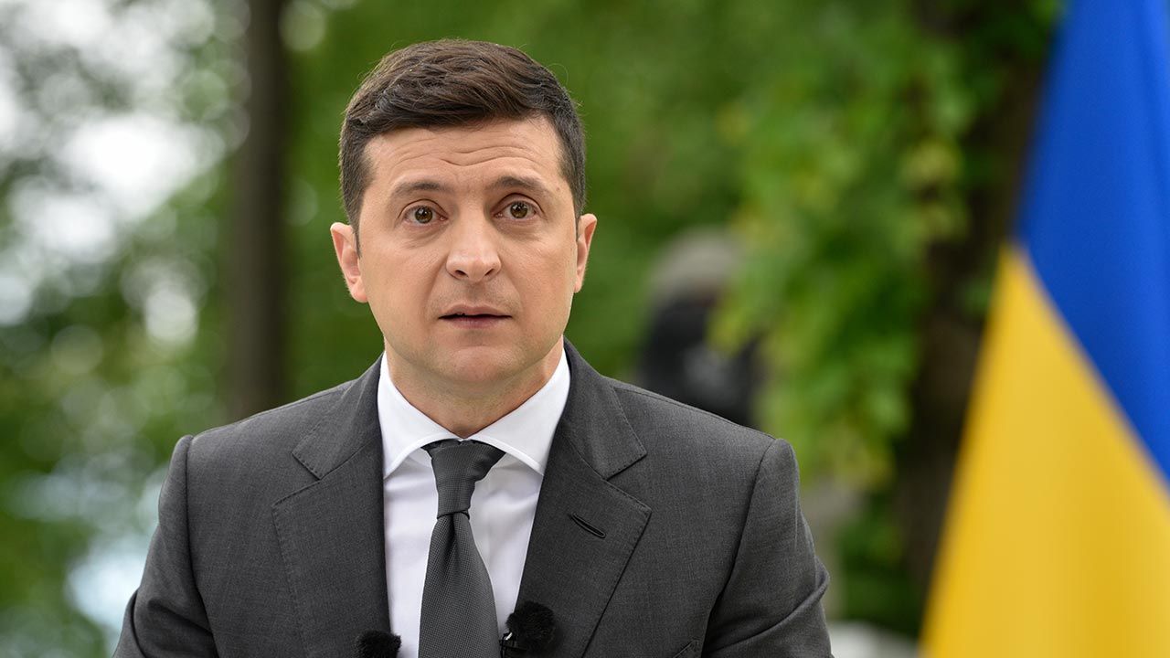 Zełenski oświadczył, że Partnerstwo Wschodnie jest korzystne dla Ukrainy, jeśli przybliża ją do członkostwa w UE. (fot. Maksym Polishchuk/SOPA Images/LightRocket via Getty Images) Zełenski oświadczył, że Partnerstwo Wschodnie jest korzystne dla Ukrainy, jeśli przybliża ją do członkostwa w UE. (fot. Maksym Polishchuk/SOPA Images/LightRocket via Getty Images)