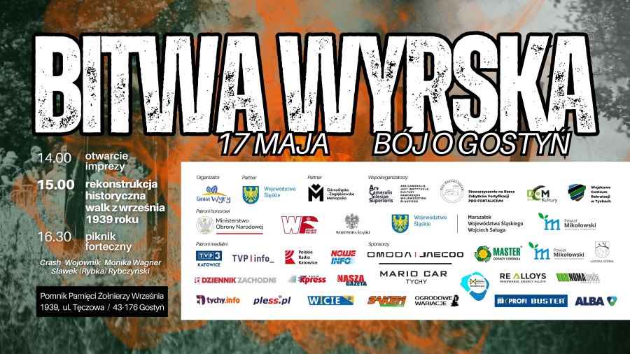 Bitwa Wyrska – Bój o Gostyń. Największa rekonstrukcja walk września 1939 na Śląsku już 17 maja