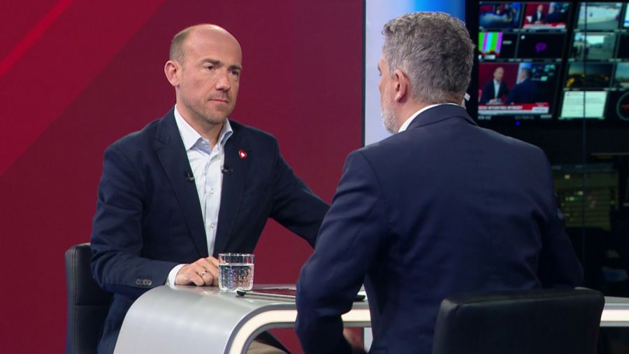 Borys Budka w TVP Info (fot. TVP Info)