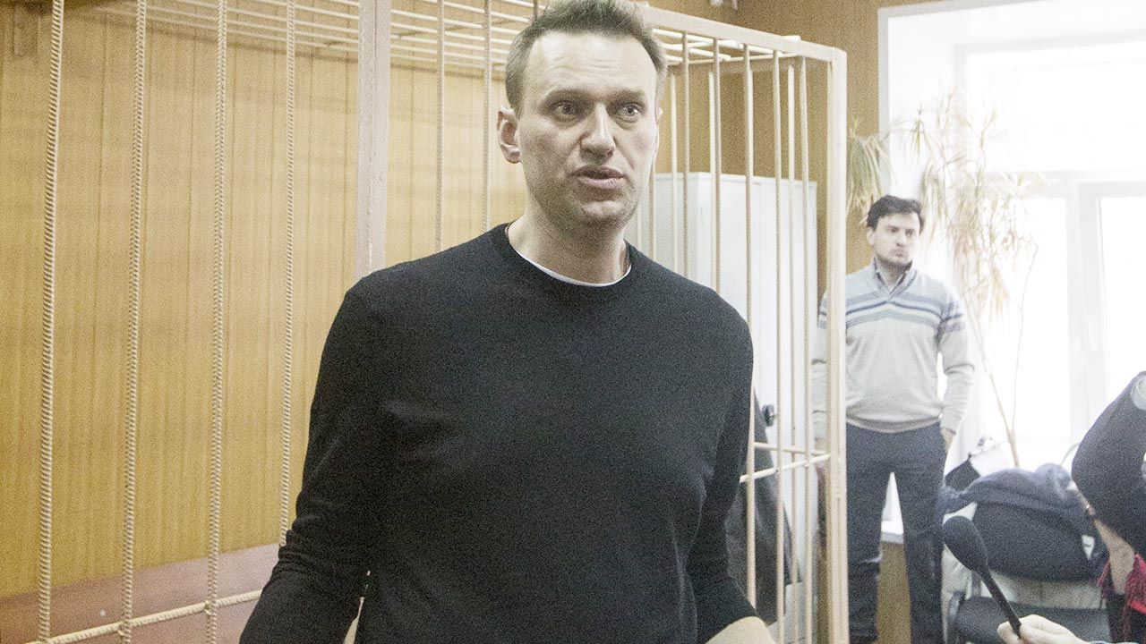 Aleksiej Nawalny od wielu miesięcy przebywa w kolonii karnej (fot. Nikita Shvetsov/Anadolu Agency/Getty Images)