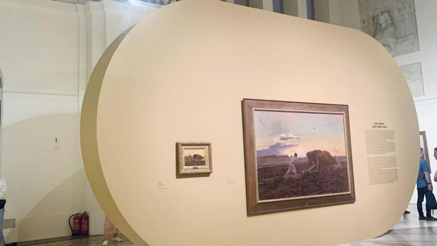 Muzeum Narodowe w Poznaniu, wystawa, Józef Chełmoński (fot. Antonina Bajew)