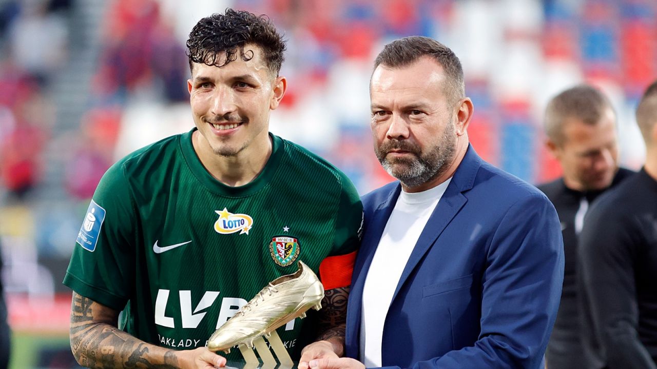 Erik Exposito pożegnał się ze Śląskiem Wrocław TVP SPORT