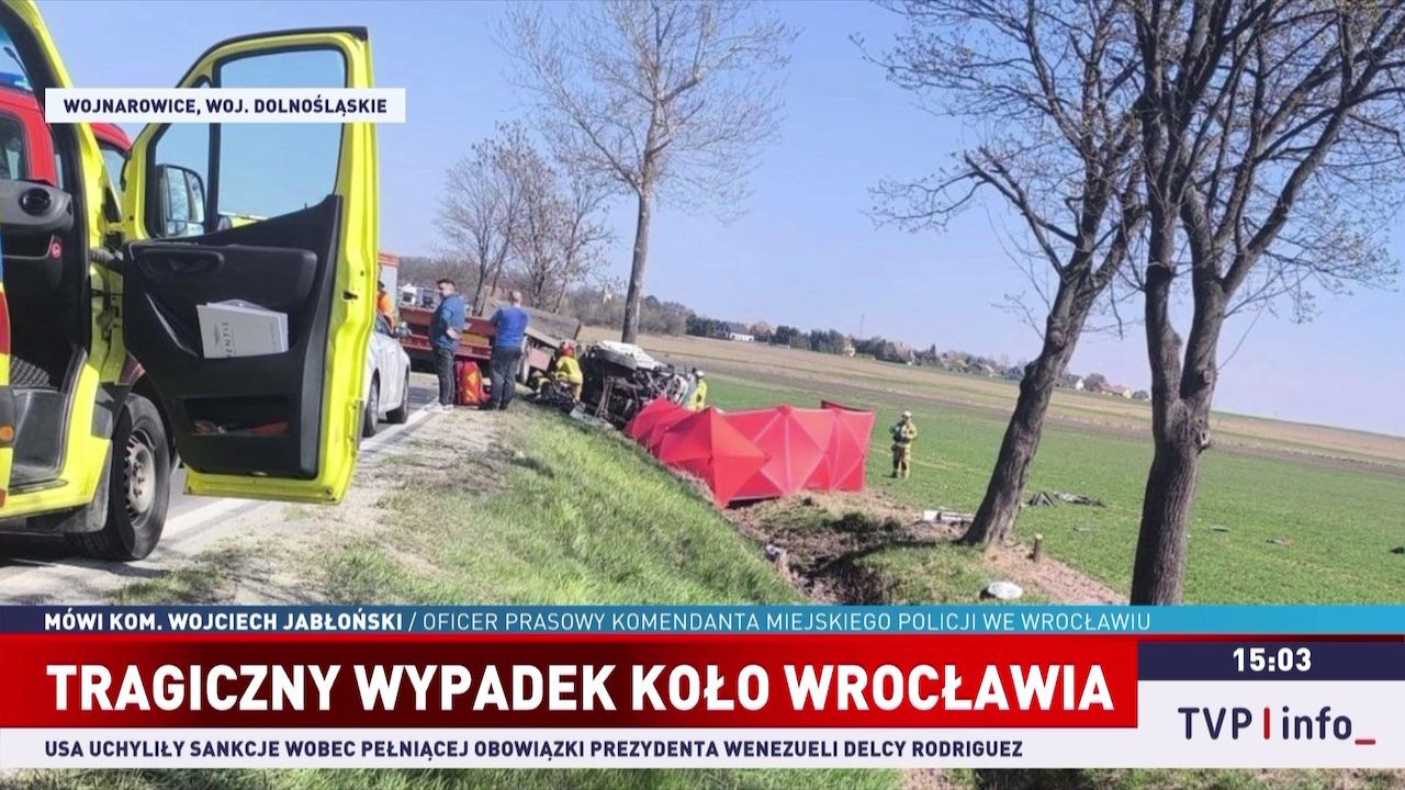 Tragiczny wypadek na DK35