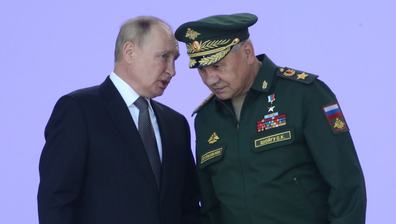 Siergiej Szojgu i Władimir Putin (fot. Contributor/Getty Images)