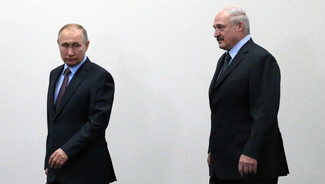 O możliwości odsunięcia od władzy Łukaszenki przez Putina mówi się od dłuższego czasu (fot. Mikhail Svetlov/Getty Images)