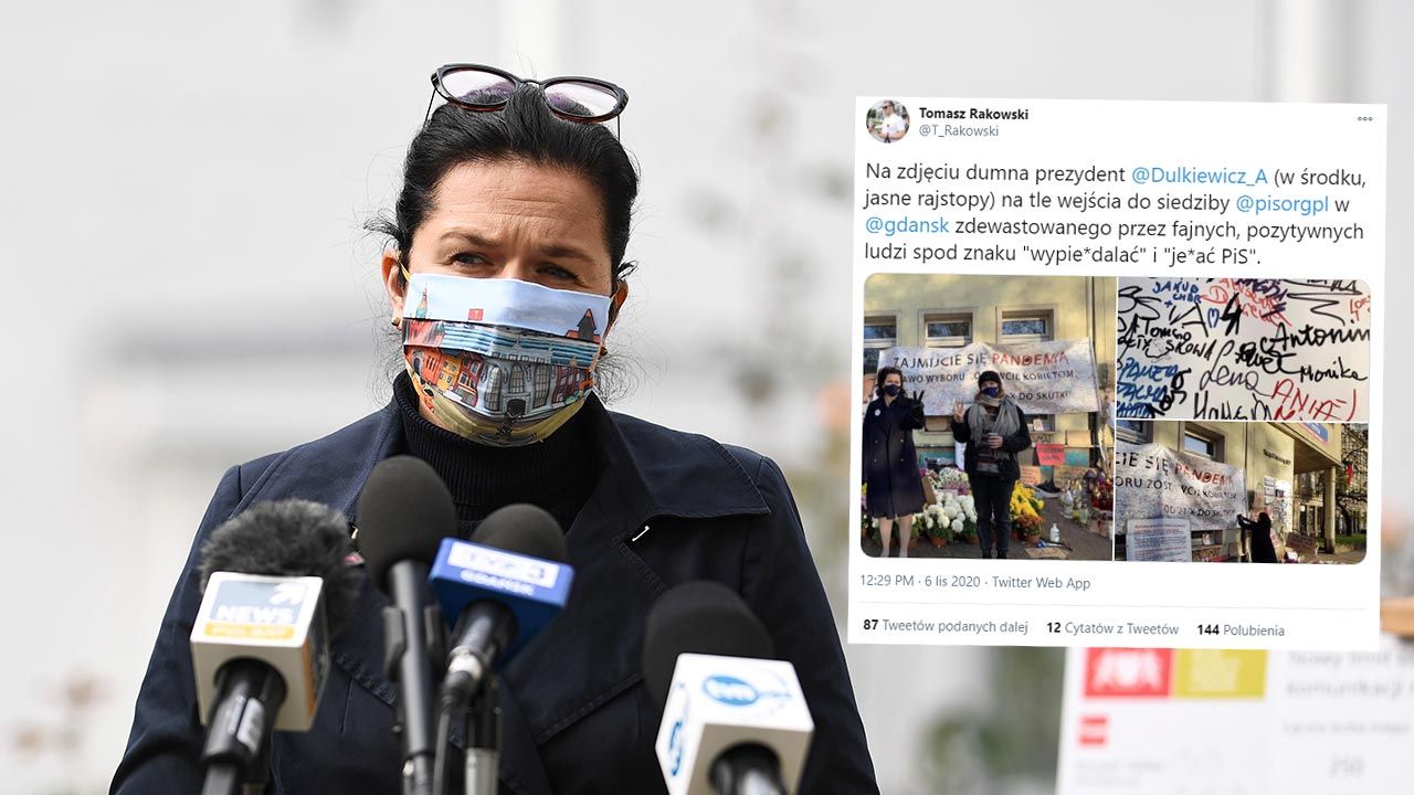 Aleksandra Dulkiewicz podpisała się pod listem samorządowców, którzy wyrazili aprobatę dla ulicznych protestów (fot. PAP/Marcin Gadomski) Aleksandra Dulkiewicz podpisała się pod listem samorządowców, którzy wyrazili aprobatę dla ulicznych protestów (fot. PAP/Marcin Gadomski)