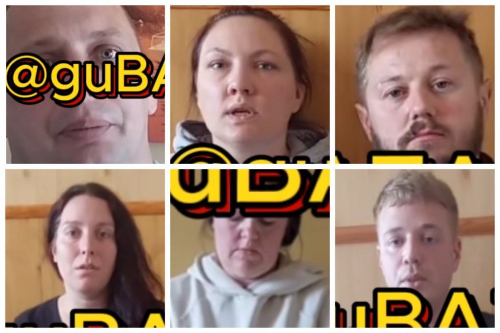 Затрыманыя ў Фаніпалі. (Крыніца: Вясна / Правы чалавека ў Беларусі / Telegram)