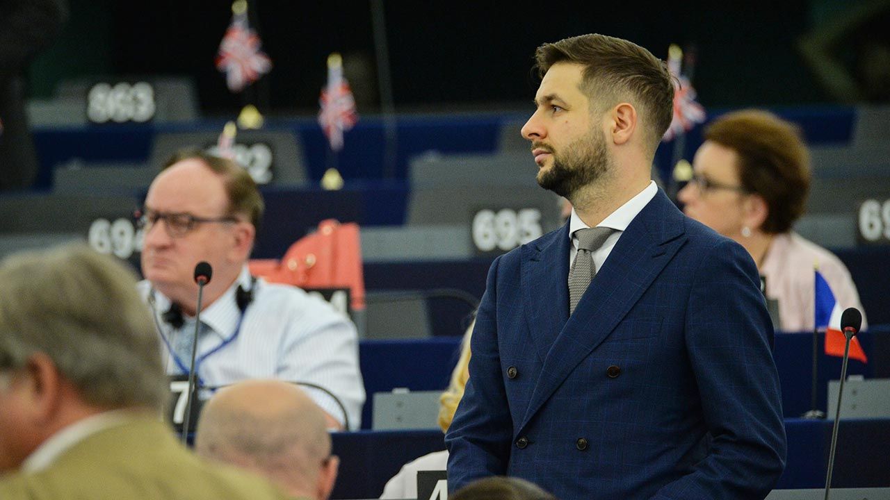 Zdecydowane słowa europosła PiS (fot. Forum/Aleksiej Witwicki) Zdecydowane słowa europosła PiS (fot. Forum/Aleksiej Witwicki)