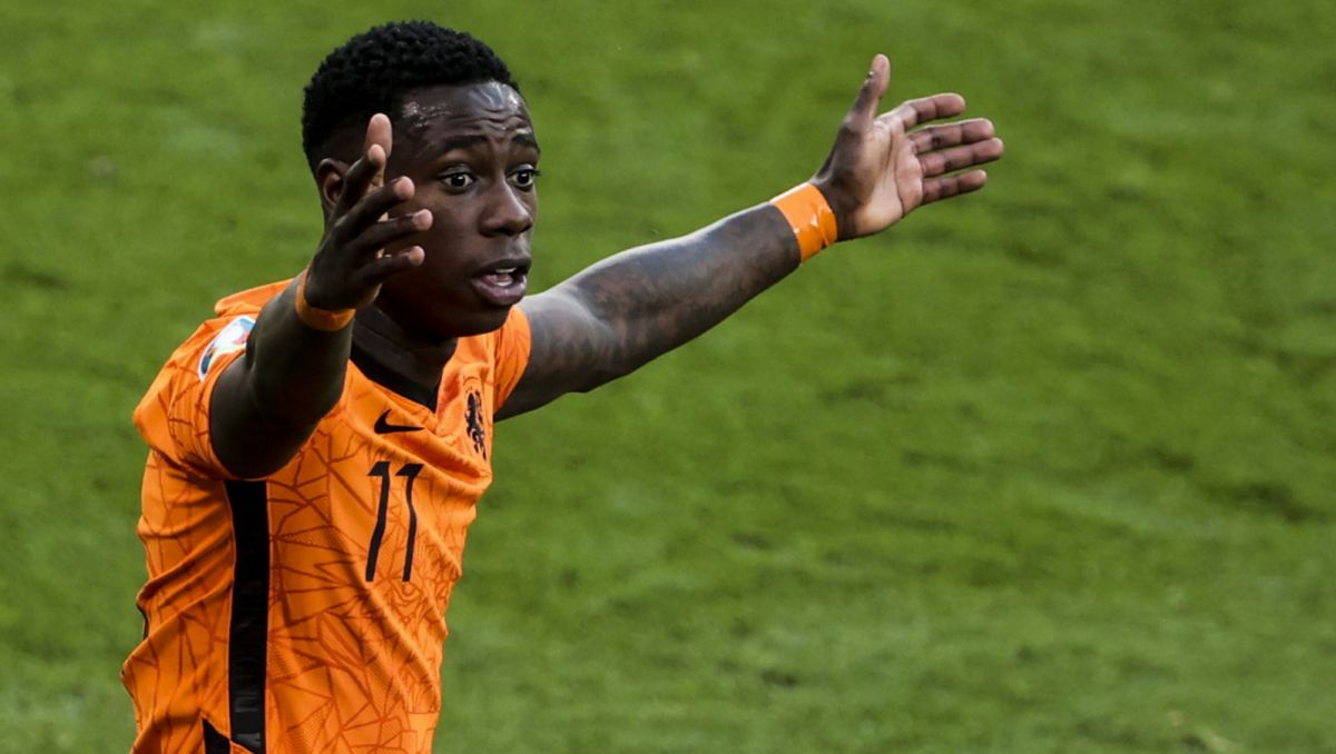 Quincy Promes w kadrze Holandii na Euro w 2021 roku (Fot. Getty) Quincy Promes w kadrze Holandii na Euro w 2021 roku (Fot. Getty)