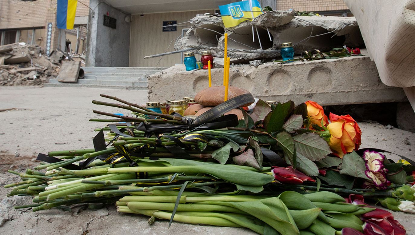 Polak walczył na Ukrainie (fot. Oleksii Chumachenko/Anadolu Agency via Getty Images, zdjęcie ilustracyjne)