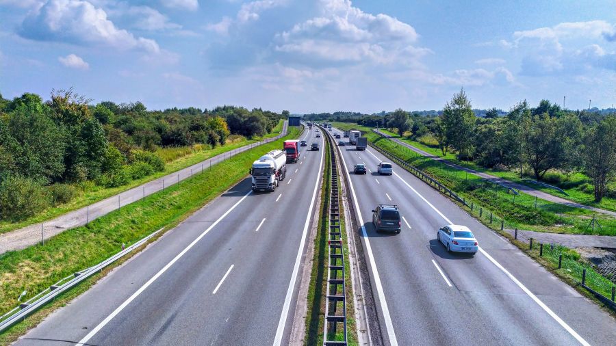 Ruch na autostradzie A4 Kraków - Katowice w I kw. br. większy o 4,4 proc. rdr.