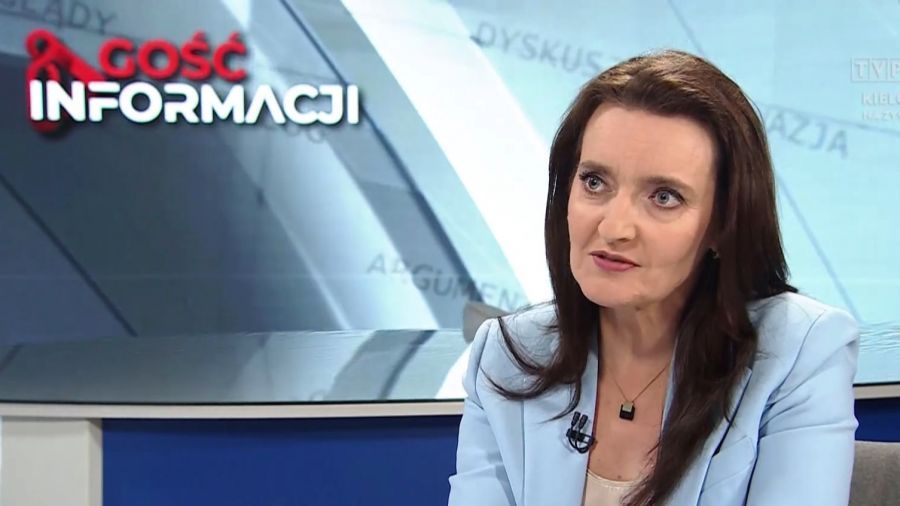Ministra Marzena Okła-Drewnowicz „Gościem Informacji”