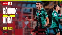 Odra Opole – Arka Gdynia. Betclic 1 Liga, mecz 12. kolejki (fot. TVP SPORT)