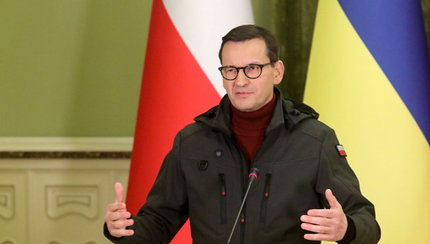 Na stojące przed Kijowem wyzwania wskazał m.in. premier RP Mateusz Morawiecki (fot. Getty Images)