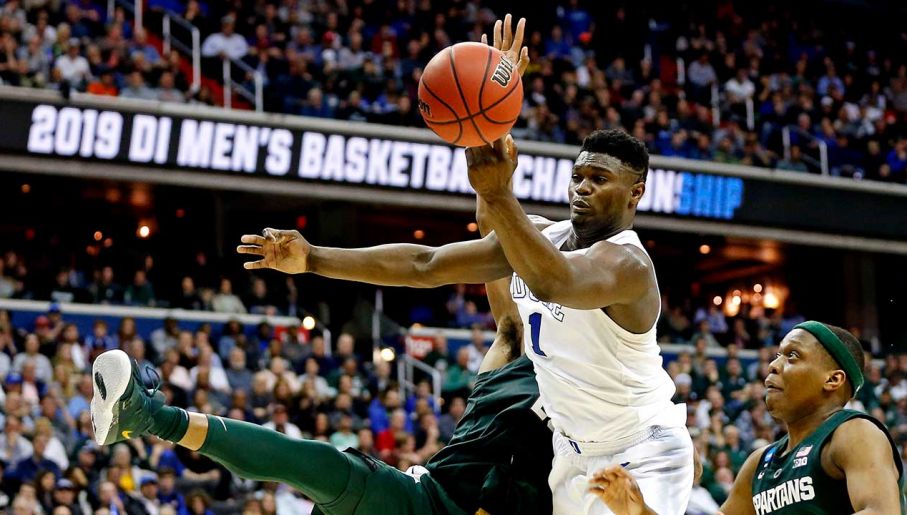 Liga NBA: Zion Williamson wybrany jako pierwszy w drafcie - tvp.info