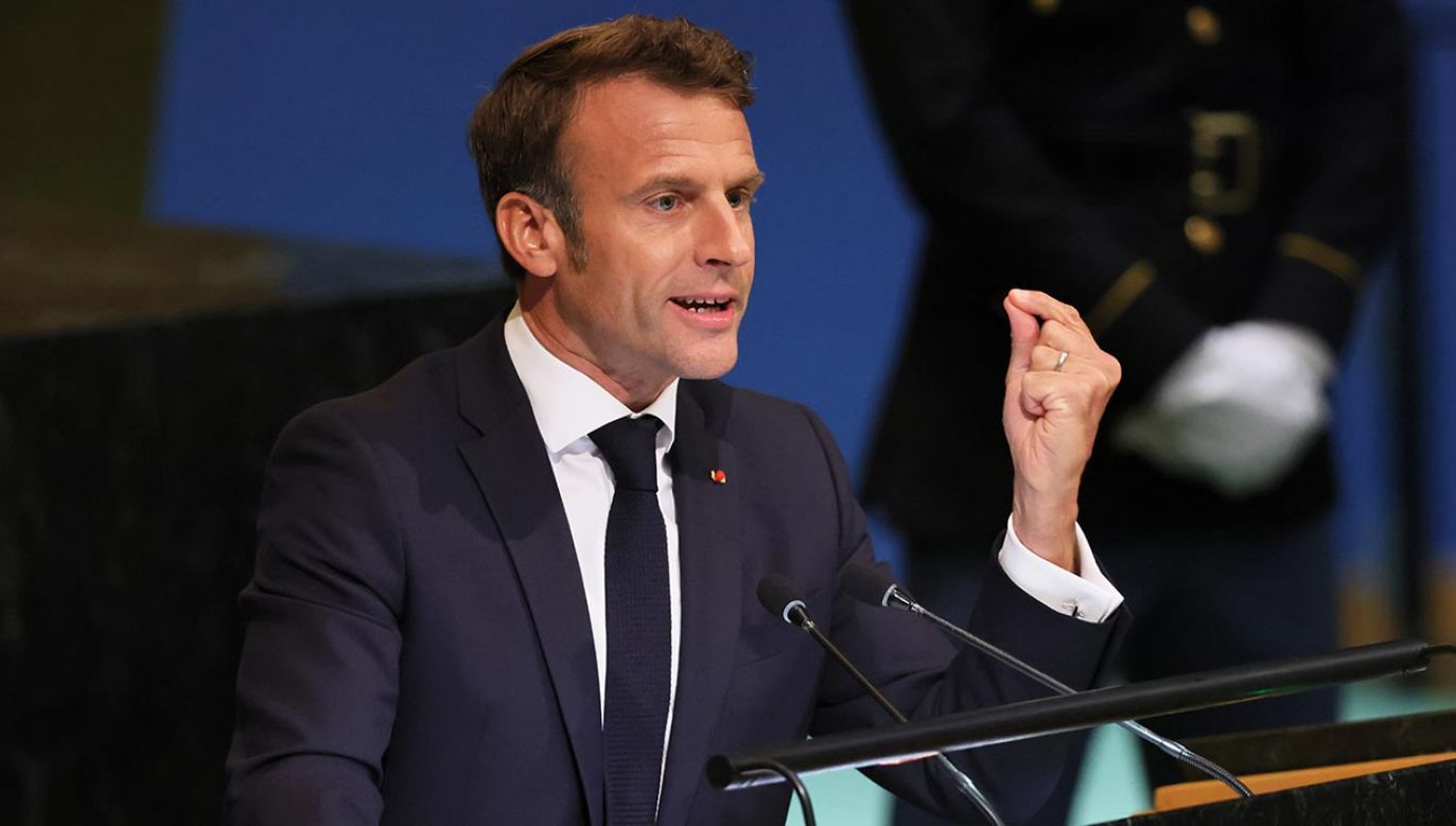 Emmanuel Macron (fot. Michael M. Santiago/Getty Images)