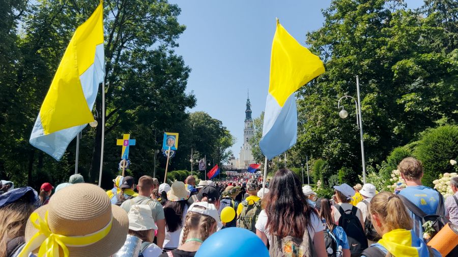 Pątnicy u celu. Kielecka 44. Piesza Pielgrzymka dotarła na Jasną Górę 