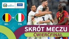 Euro 2020, ćwierćfinał: Belgia – Włochy (fot. TVP/Getty)