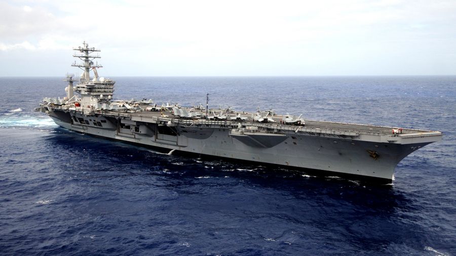 Lotniskowiec USS Nimitz  (fot. Hum Images/Universal Images Group via Getty Images)