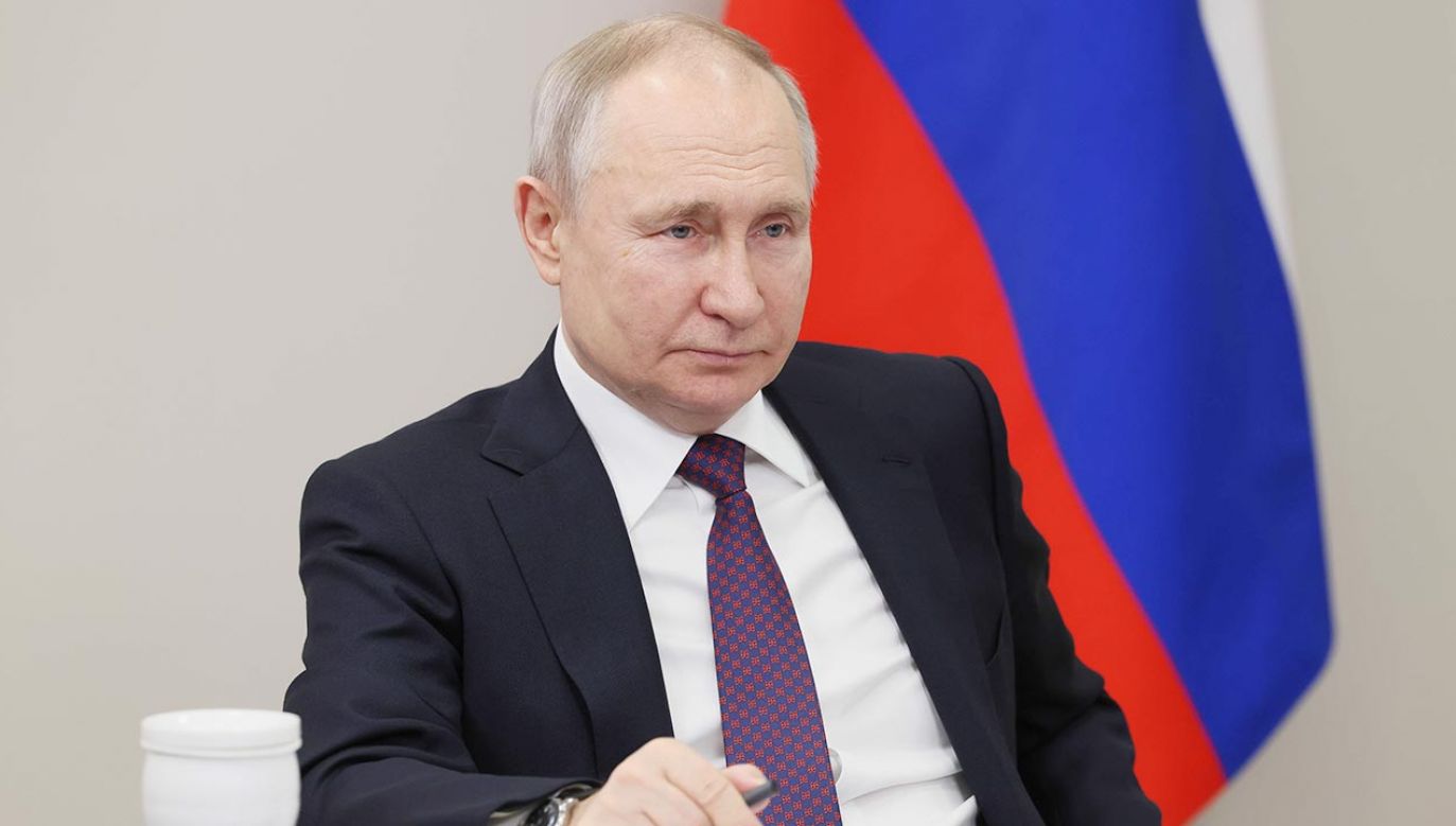 Zbrodniarz wojenny Władimir Putin ścigany listem gończym (fot.PAP/EPA/VLADIMIR GERDO /SPUTNIK/KREMLIN / POOL)