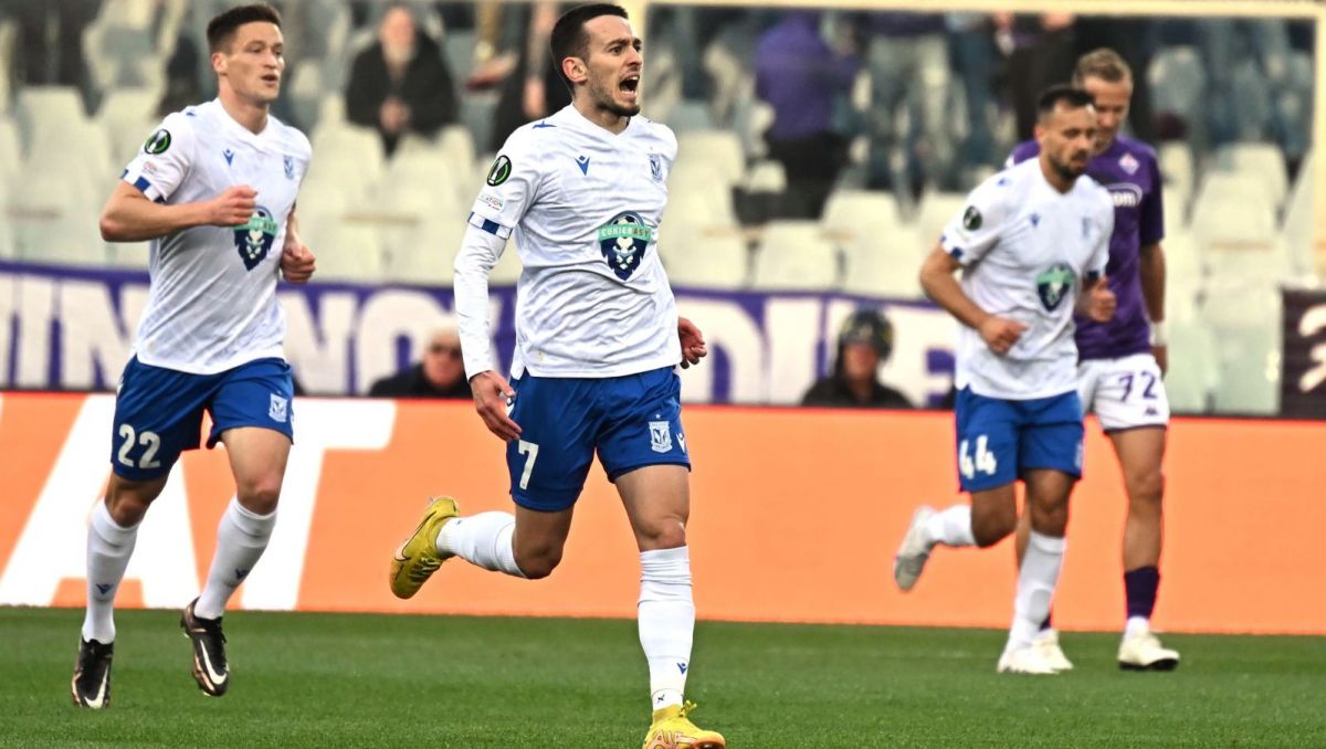 Liga Konferencji Europy. Fiorentina – Lech Poznań 2:3. Piękne pożegnanie Kolejorza [OCENY] | TVP SPORT