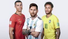 Cristiano Ronaldo, Lionel Messi i Neymar