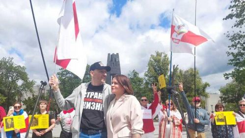 Сяргей і Святлана Ціханоўскія