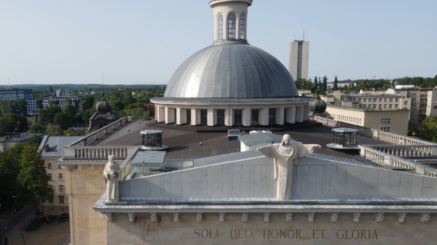 Panteon Górnośląski działa przy Archikatedrze Chrystusa Króla w Katowicach. Fot. TVP3 Katowice