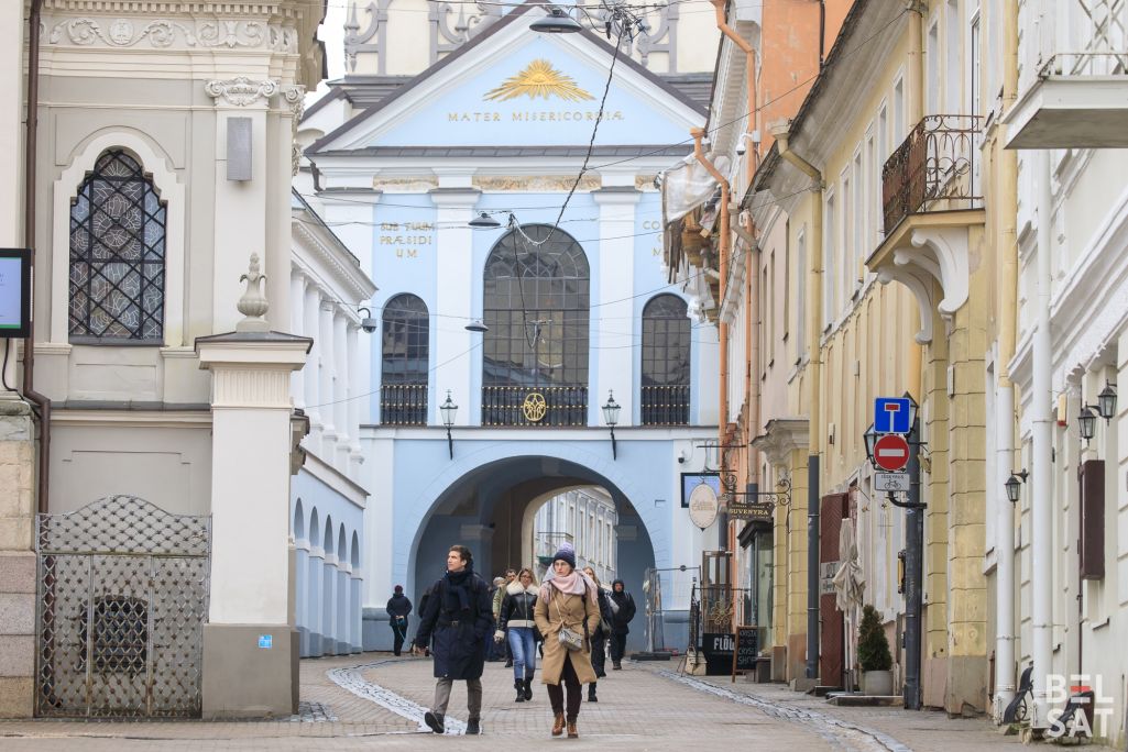 Вулічнае жыццё Вільні, Уличная жизнь Вильнюса (Фота: Белсат)