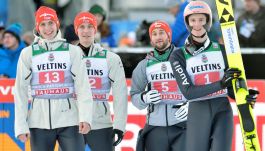 Constantin Schmid, Stephan Leyhe, Markus Eisenbichler i Karl Geiger