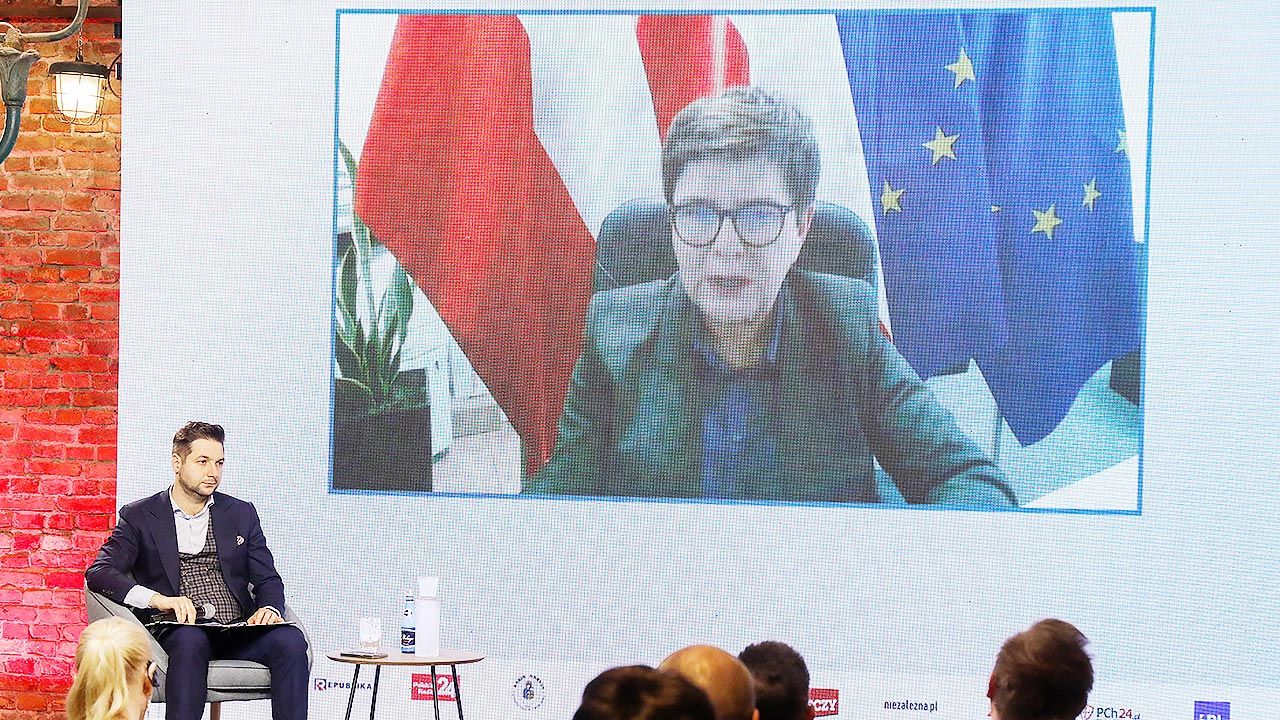 Beata Szydło wzięła udział w konferencji „Zderzenie Kulturowe w UE” (fot. PAP/Albert Zawada)