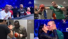 Mateusz Masternak vs. Taylor Mabika – kulisy walki (fot. TVP)