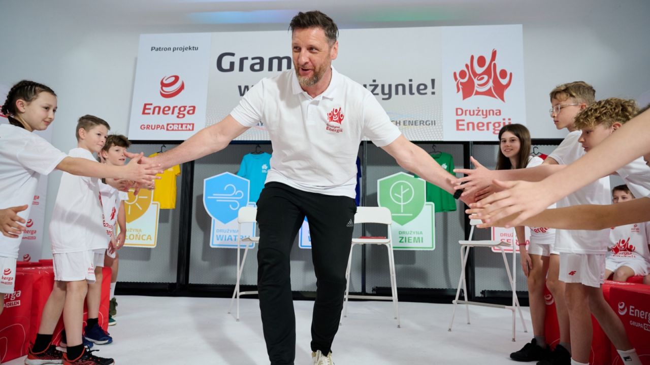 Piotr Gruszka został ambasadorem "Drużyny Energii" (fot. mat. organizatora).