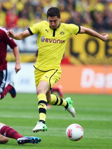 Lewandowski nie zdołał pokonać bramkarza rywali