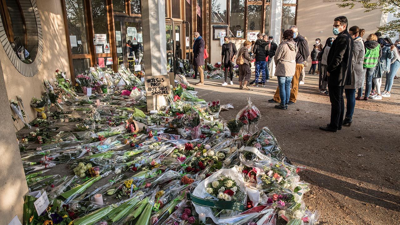 Sam zabójca został zastrzelony przez policję w dzień mordu na nauczycielu (fot. Siegfried Modola/Getty Images) Sam zabójca został zastrzelony przez policję w dzień mordu na nauczycielu (fot. Siegfried Modola/Getty Images)