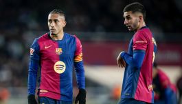 Raphinha i Ferran Torres (fot. Getty)